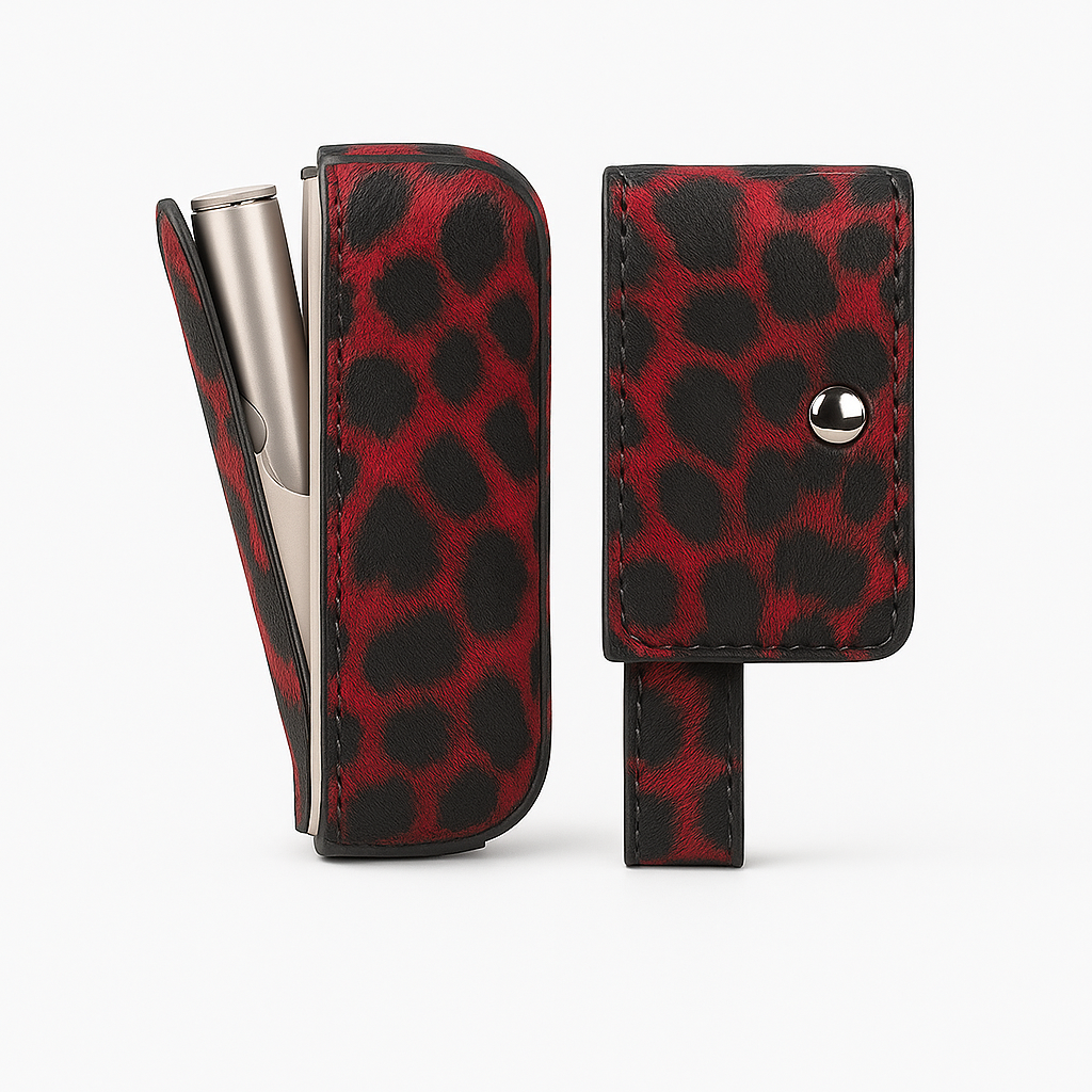 Luksuzna zaštitna futrola sa leopard dezenom za IQOS Iluma One
