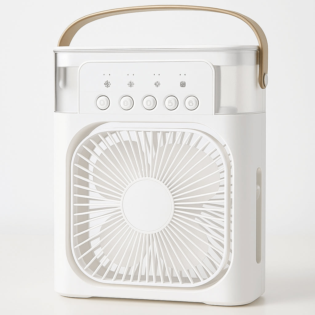 Prenosivi Rashladni Ventilator sa Ovlaživačem i LED Osvetljenjem