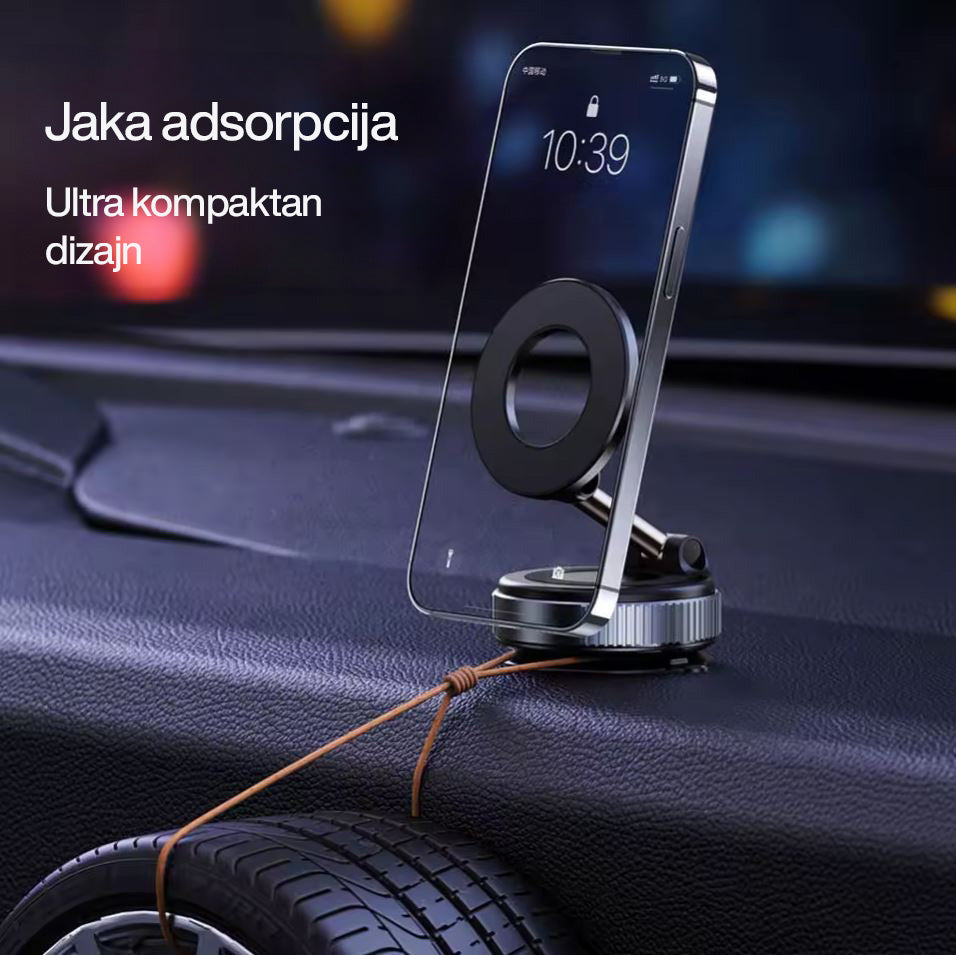 Univerzalni magnetni držač za telefon – 360° sklopivi stalak za auto, sto i kupatilo