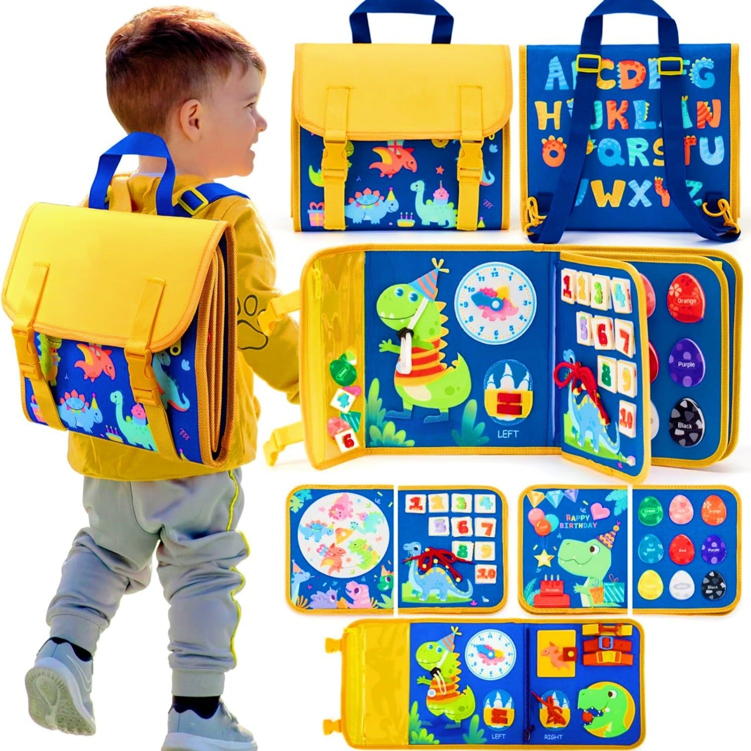 Montessori Busy Board za Decu – Edukativna Igračka Bez Ekrana